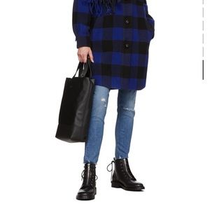 Rag & Bone Black cannon boots